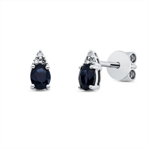 Ohrstecker 4er-Krappe 18 kt WG