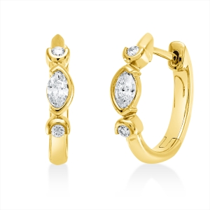 Creolen 18 kt GG