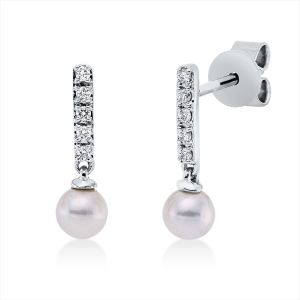 Ohrstecker  18kt Gelbgold mit 0,06ct Diamanten