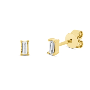 Ohrstecker 4er-Krappe 18 kt GG