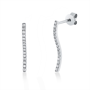 Ohrstecker 18 kt WG