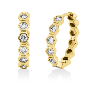 Creolen Zarge 18 kt GG