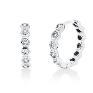 Creolen Zarge 18 kt GG