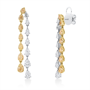 Ohrstecker 18 kt WG+GG