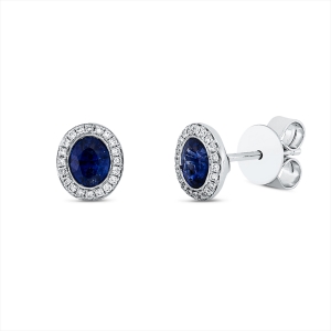 Ohrstecker 18 kt WG
