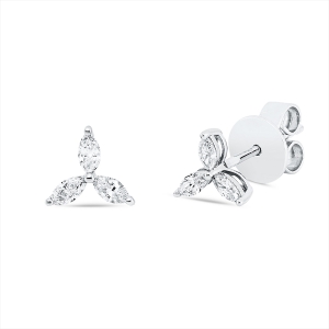 Ohrstecker 18 kt WG