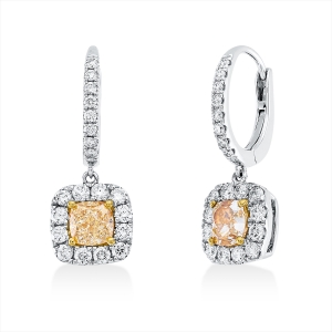 Ohrschmuck 18 kt WG+GG