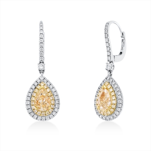 Ohrschmuck 18 kt WG+GG