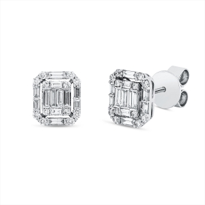 Ohrstecker 18 kt WG