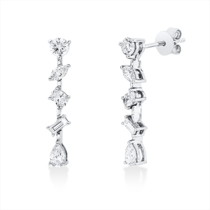 Ohrstecker 14 kt WG