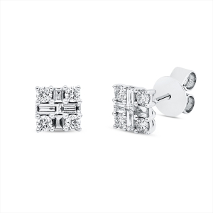 Ohrstecker 18 kt WG