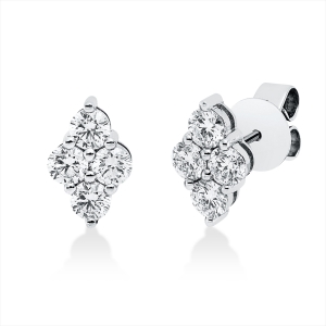 Ohrstecker 18 kt WG