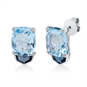 Ohrstecker 18 kt WG