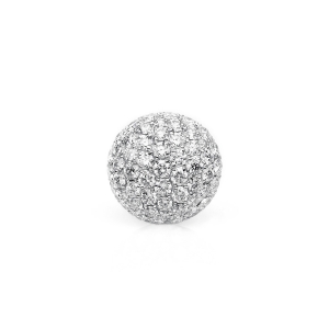 Pavé Anhänger  18kt Weißgold mit 0,74ct Diamanten
