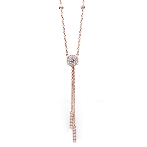 Collier 18 kt RG