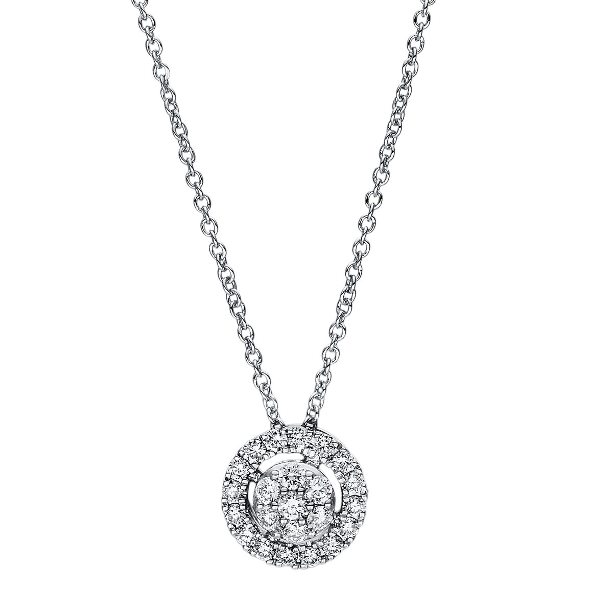 Collier 18 kt WG