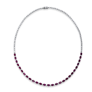 Collier 18 kt WG