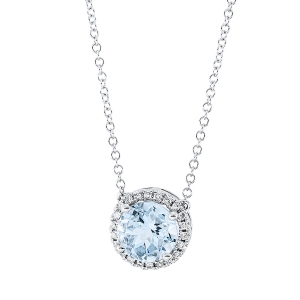 Collier 18 kt WG, mit ZÖ 40,6 cm