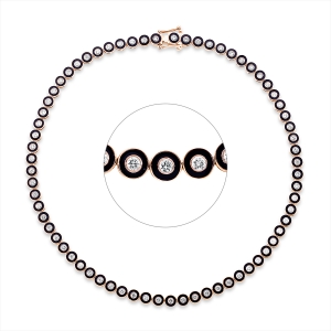 Collier 18 kt RG Choker