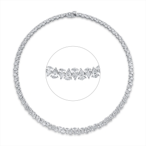 Collier 18 kt WG