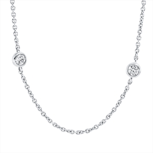 Collier 18 kt WG