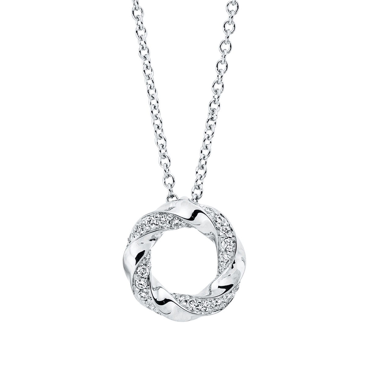 Collier 18 kt WG