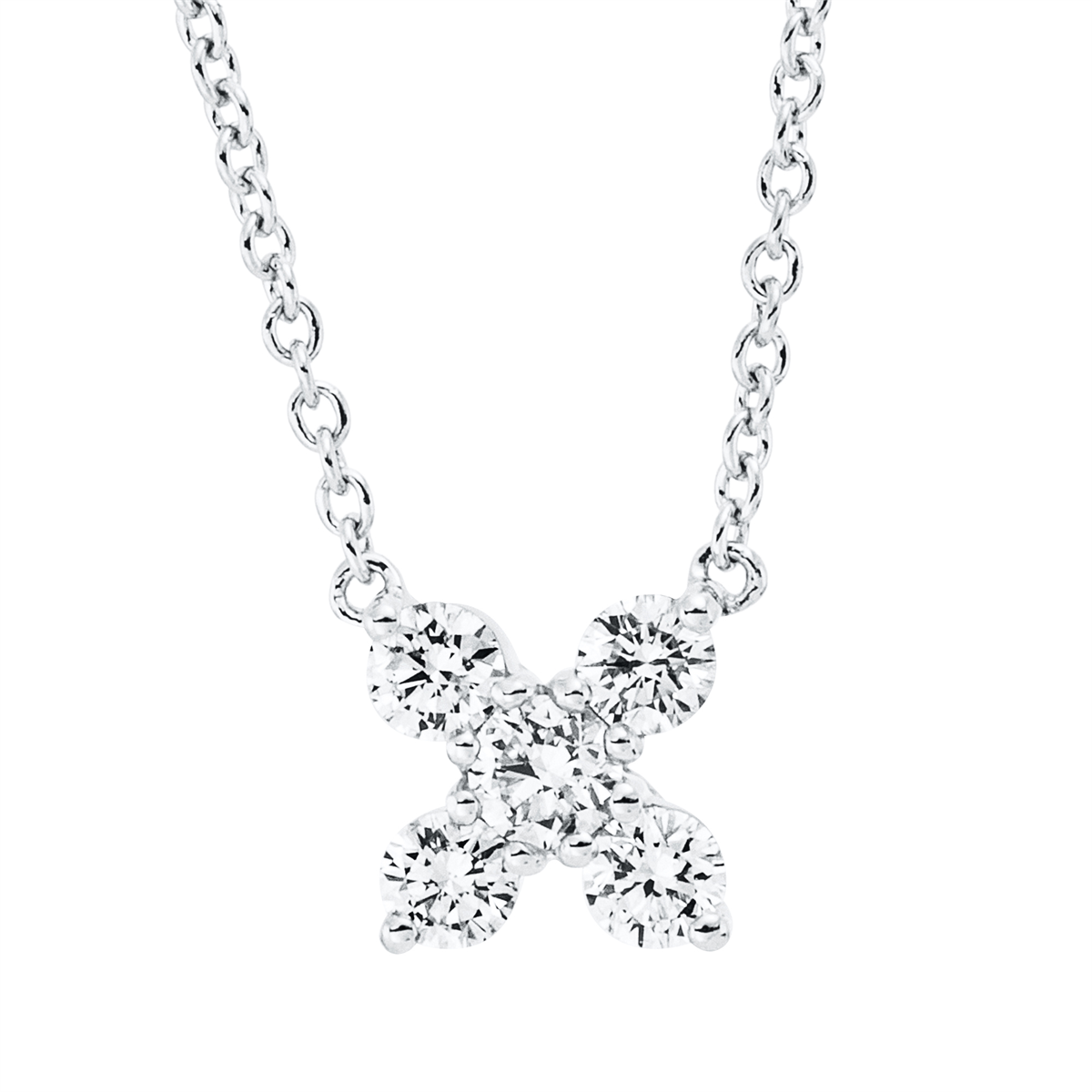 Collier 18 kt WG
