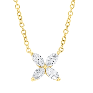 Collier 18 kt GG, mit ZÖ 42 cm