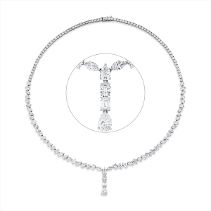 Collier 18 kt WG
