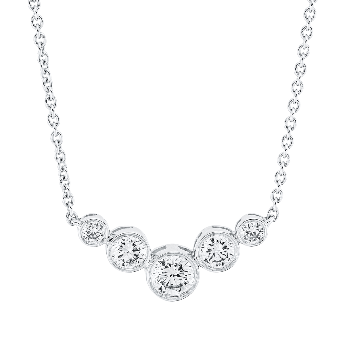 Collier 18 kt WG