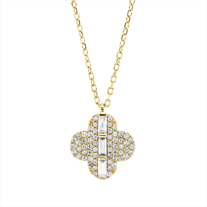 Collier 18 kt GG, mit ZÖ 40 cm