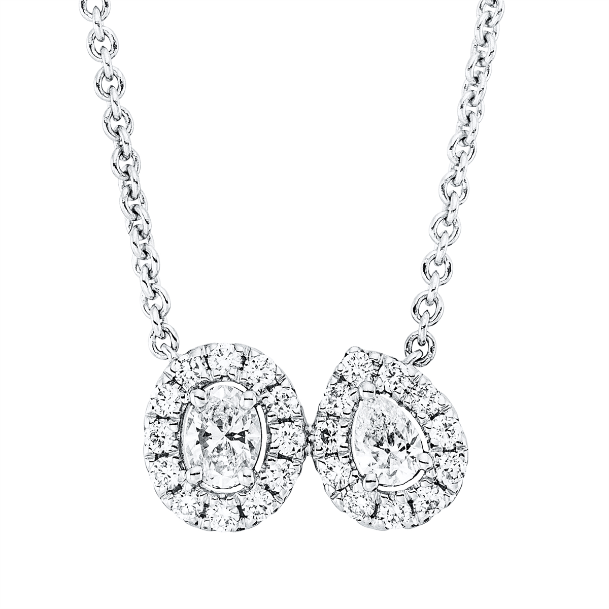 Collier 18 kt WG