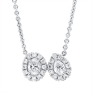 Collier 18 kt WG