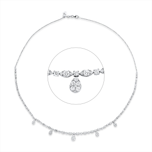 Collier 18 kt WG
