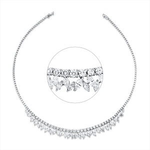 Collier 18 kt WG