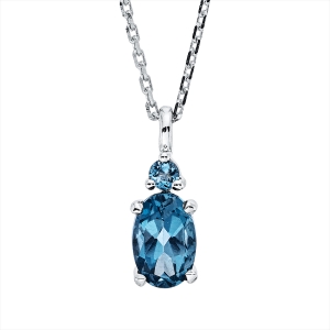 Collier 4er-Krappe 18 kt WG, mit ZÖ 42 cm