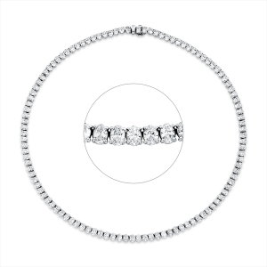 Collier 18 kt WG