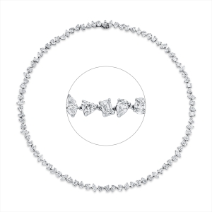 Collier 18 kt WG