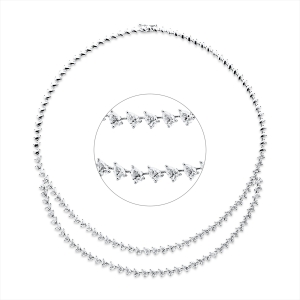 Collier 18 kt WG