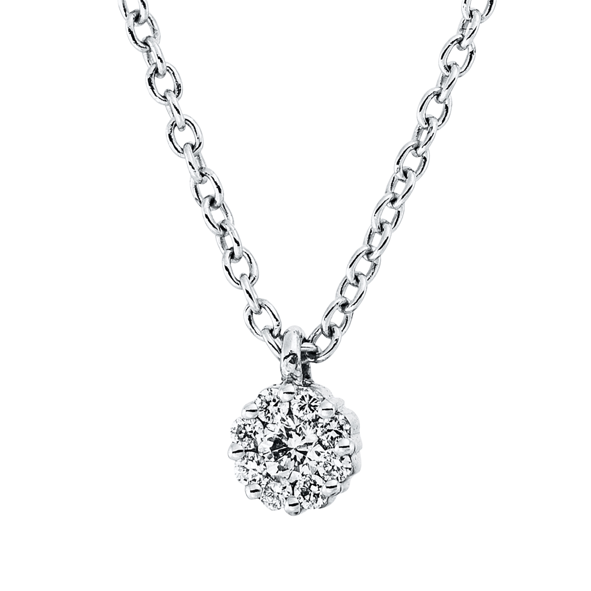 Collier 18 kt WG
