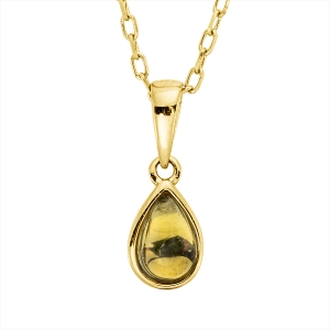 Collier Zarge 18 kt GG Tropfen