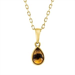 Collier Zarge 18 kt GG Tropfen
