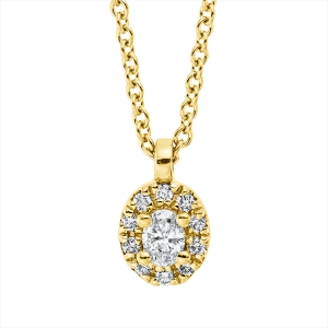 Collier 18 kt GG, mit ZÖ 42 cm