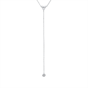 Collier 18 kt GG, mit ZÖ 40 cm + 43 cm