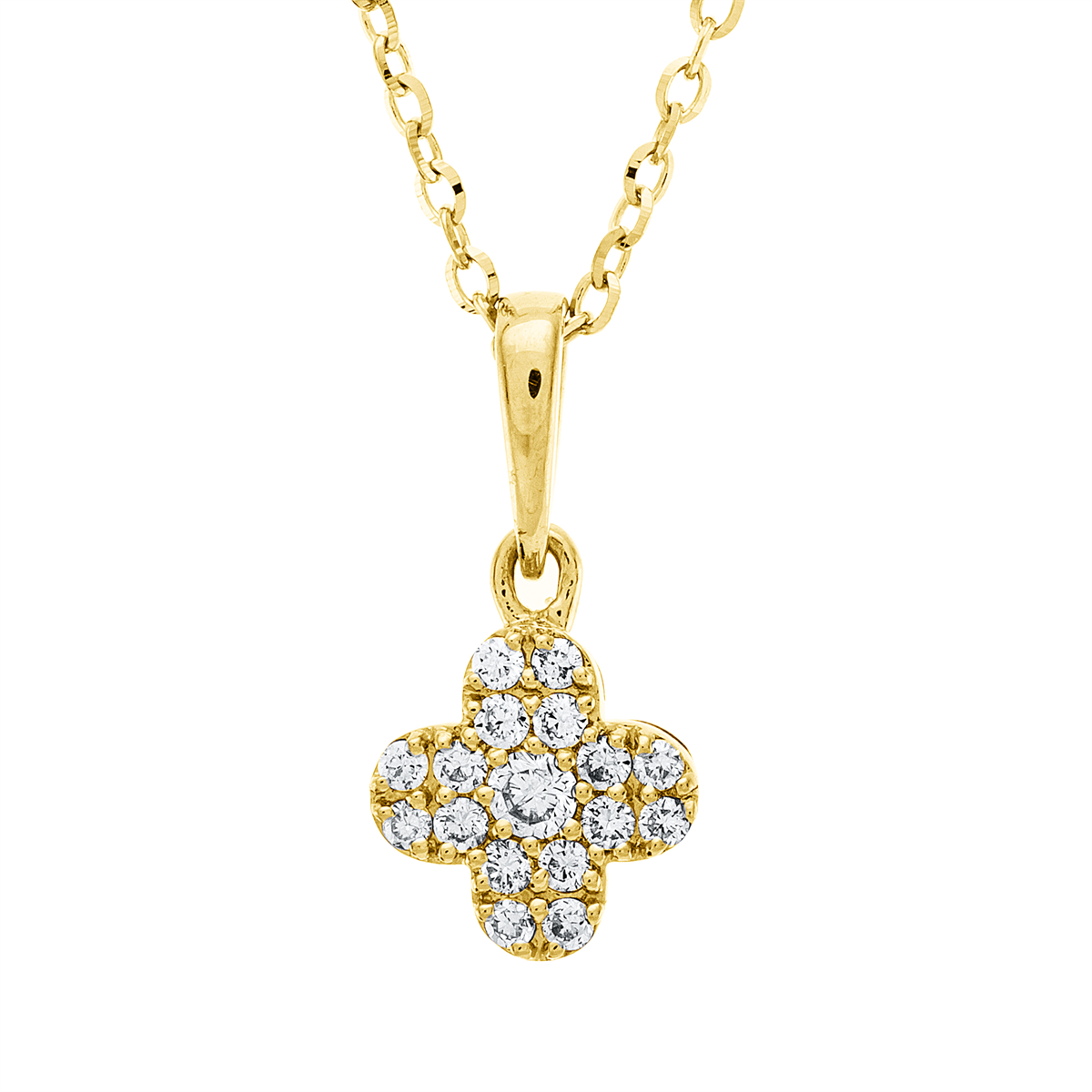 Collier 18 kt GG, mit ZÖ 40 cm + 43 cm