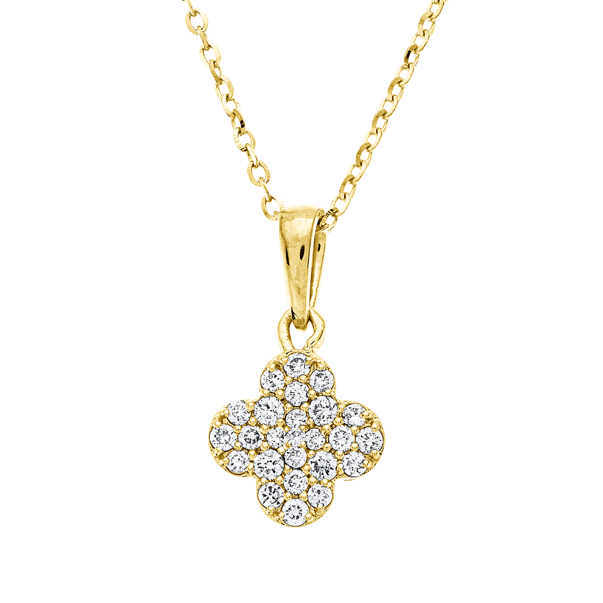 Collier 18 kt GG, mit ZÖ 40 cm + 43 cm