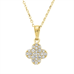 Collier 18 kt GG, mit ZÖ 40 cm + 43 cm