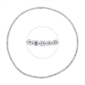 Collier 18 kt WG