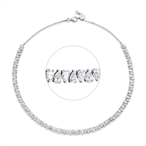 Collier 18 kt WG