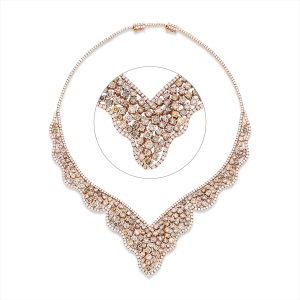 Collier 18 kt RG